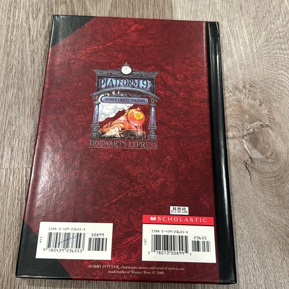 NEW Harry Potter Vintage 2000 Hogwarts Express Lined Journal - Picture 3 of 4